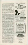 Program for the opening night of Rex, April 25, 1976