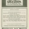 Program (dated 1/16/1928) for She's My Baby at the Globe Theatre (New York, N.Y.)