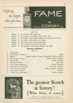 Program for the opening night of The Sound of Music, at the Lunt-Fontanne Theatre, November 16, 1959