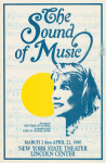 Program for the 1990 revival of The Sound of Music