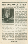 Program for the 1990 revival of The Sound of Music