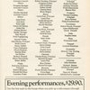 Program for the 1990 revival of The Sound of Music