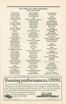 Program for the 1990 revival of The Sound of Music