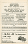 Program for the 1990 revival of The Sound of Music