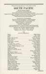 Program for the 1987 revival of South Pacific
