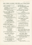 Program for Too Many Girls, dated November 20,1939, at the Imperial Theatre