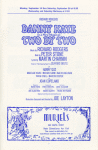 Program for Two By Two, at the Shubert Theatre