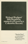 Program for Two By Two, dated November 1970, at the Imperial Theatre