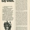 Program for Two By Two, dated November 1970, at the Imperial Theatre