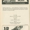Program for the opening night  of Two By Two, at the Imperial Theatre, November 10, 1970