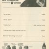 Program for the opening night  of Two By Two, at the Imperial Theatre, November 10, 1970