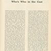 Program for the opening night  of Two By Two, at the Imperial Theatre, November 10, 1970