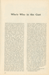Program for the opening night  of Two By Two, at the Imperial Theatre, November 10, 1970