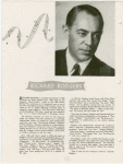 Souvenir program for the 1952 revival of Pal Joey