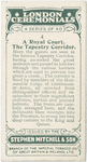 A Royal Court. The Tapestry Corridor.