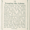 Trooping the Colour.