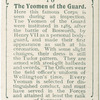 The Yeomen of the Guard.