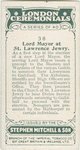 Lord Mayor at St. Lawrence Jewry.