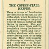 The coffee-stall Keeper.