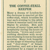 The coffee-stall Keeper.