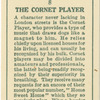The Cornet Player.