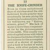 The Knife-Crinder.