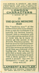 The Quack Medicine Man.