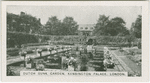 Dutch Sunk Garden, Kensington Palace, London.