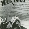 Souvenir program for the 1983 revival of On Your Toes