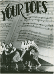 Souvenir program for the 1983 revival of On Your Toes
