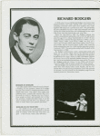 Souvenir program for the 1983 revival of On Your Toes