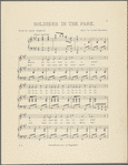 Soldiers in the park