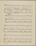 The song was a dear old ballad