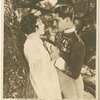 Ramon Novarro and Renee Adoree in "Forbidden Hours".