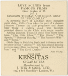 Jameson Thomas and Gilda Gray in "Piccadilly".