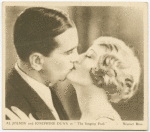 Al Jolson and Josephine Dunn in "The singing fool".