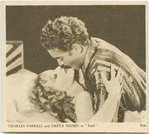 Charles Farrell and Greta Nissen in "Fazil".