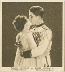 Ramon Novarro and Renee Adoree in "Forbidden Hours".