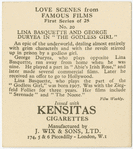 Lina Basquette and George Duryea "The Godless Girl".