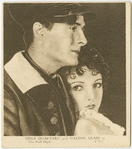 Nina Quartoro and Gaston Glass in "The Red Mark".