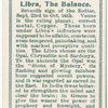 Libra, the Balance