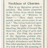 Necklace of Charms