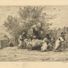 Les enfants à la voiture (another impression)