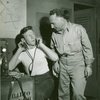 Biff McGuire (Radio Operator Bob McCafffrey) and Martin Wolfson (Capt. George Brackett) in South Pacific