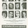 Program for the revue Rodgers & Hart, at the Helen Hayes Theatre