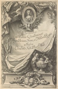 Parentalia Mariae Clementinae Magn. Britan. Franc., et Hibern. Regin. jussu Clementis XII. Pont. Max.