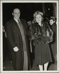 Ted Husing and Betty Lawford