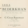 Leila Bederkhan dance program