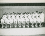 Group portrait of Lincoln School for Nurses class of 1960.