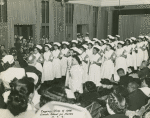 Lincoln School for Nurses Capping class of 1956.